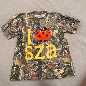 Camouflage SZA shirt